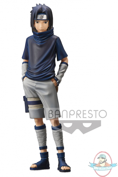 Naruto Grandista Shinobi Rel Sasuke 2 Figure Branpresto