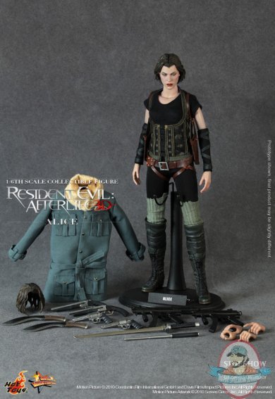 Alice Resident Evil Afterlife Milla Jovovich 12-in Figure by Hot Toys
