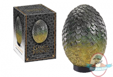 Game of Thrones Dragon Egg Rhaegal Green Replica Noble Collection
