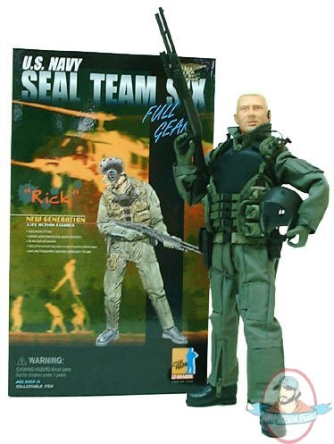 "Rick" - U.S. Navy Seal Team Six 12 inch Figure by Dragon