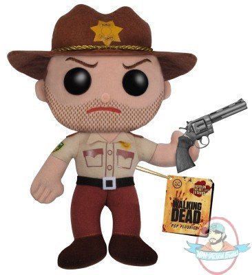 The Walking Dead Plush Rick Grimes 7" Plushies by Funko