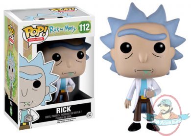 Pop Animation! Rick and Morty: Rick  #112 Vinyl Figure by Funko