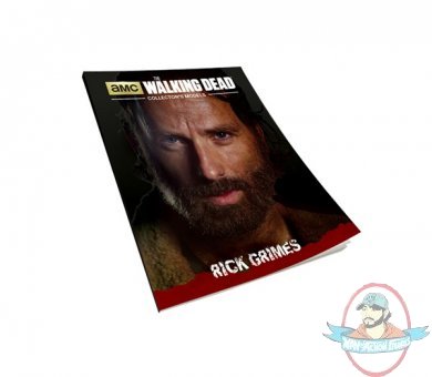The Walking Dead Figurine Magazine #18 Rick Grimes Season 5 Eaglemoss 