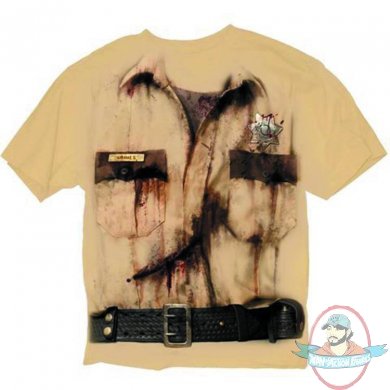 The Walking Dead Rick Grimes Costume T-Shirt Medium