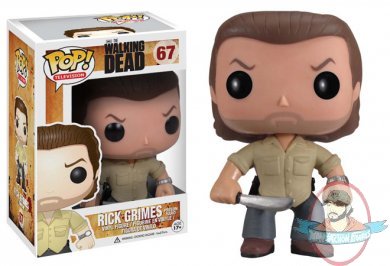 The Walking Dead Series 3 Prison Yard Rick Grimes Pop! Figure by Funko