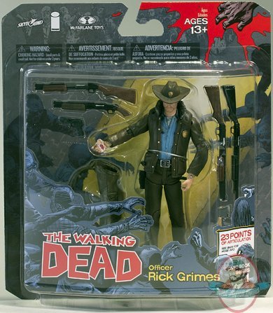 The Walking Dead Series 1 Officer Rick Grimes Figure by McFarlane