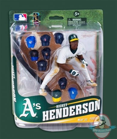 MLB Series 32 Rickey Henderson Oakland Athletics Figure by Mcfarlane
