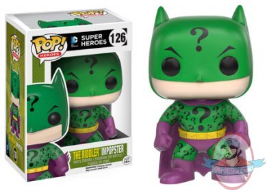 Pop! Heroes DC Impopsters The Riddler Batman #126 Vinyl Figure Funko