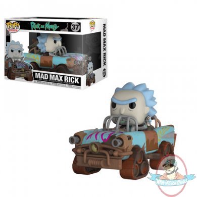 Pop! Rides: Rick and Morty Mad Max Rick #37 Figure Funko