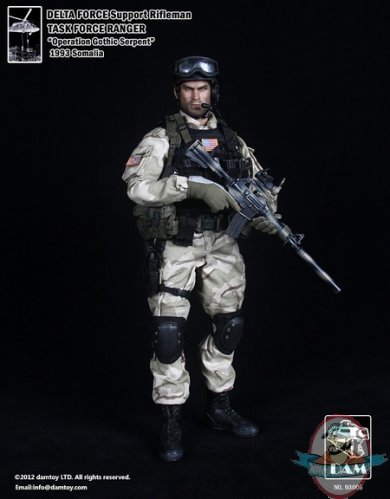 1/6 Delta Force Support Rifleman Task Force Ranger