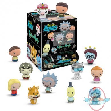 Pint Size Heroes Rick and Morty Mini Figure Case of 24 By Funko