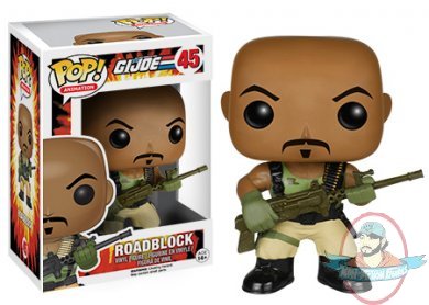 Pop! Animation G.I. Joe Roadblock Vinyl Figure by Funko