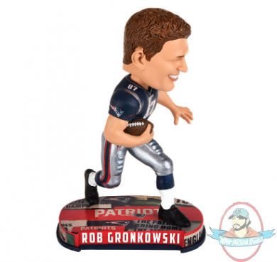 NFL New England Patriots Rob Gronkowski Headline BobbleHead Forever 