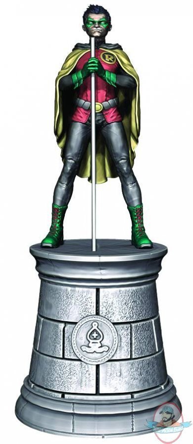 DC Superhero Chess Figurine Magazine #3 Robin White Bishop Eaglemoss