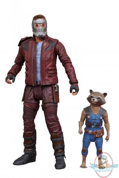 Marvel Select Guardians of The Galaxy 2 Star-Lord & Rocket Diamond