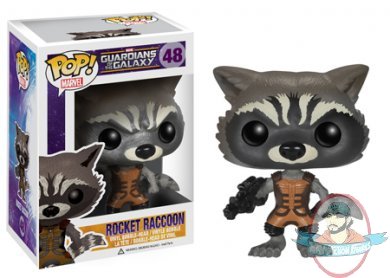 Pop! Marvel Guardians of the Galaxy Rocket Raccoon #48 Figure Funko