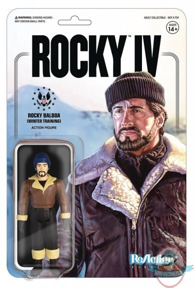Rocky: Rocky Winter Training ReAction Figure Super 7 | Man of Action ...