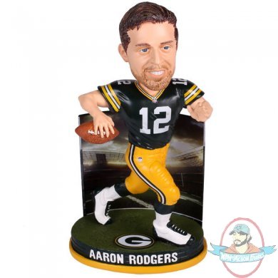 NFL Aaron Rodgers Green Bay Packers 2015 Stadium Bobble Head JC