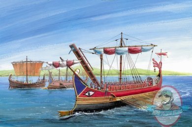 1/72 Roman Trireme Ship 