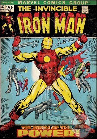 Iron Man Comic Cover Giant Wall Decal By: RoomMates