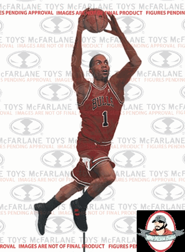McFarlane NBA Serie 24 Derrick Rose Chicago Bulls Random Chase figure