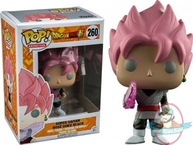 Pop! Anime Dragon Ball Z Super Saiyan Rose Goku Black #260 Funko JC