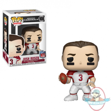 POP! NFL Arizona Cardinals Josh Rosen #108 Vinyl Figure Funko POP! NFL Arizona Cardinals Josh Rosen #108 Vinyl Figure Funko