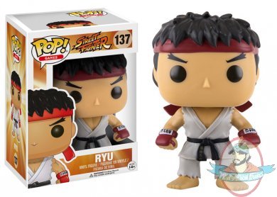 Pop! Games Street Fighter Ryu #137 Vinyl Figure by Funko