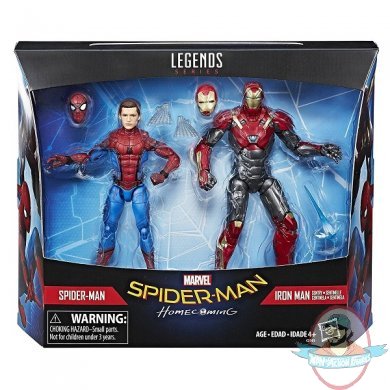 Marvel Legends Spider-Man Homecoming: Spider-Man & Iron Man 2 Pack JC