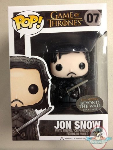 POP! Game of Thrones Series Jon Snow Beyond The Wall #07 Funko 