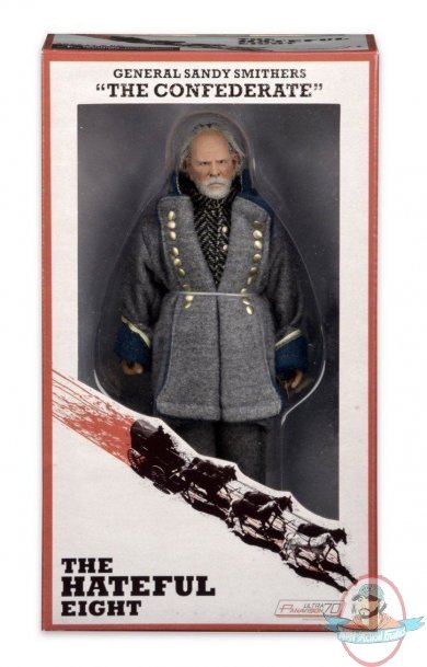 The Hateful Eight Movie 8" General Sandy Smithers The Confederate