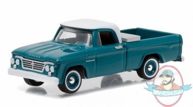 1:64 Country Roads Series 14 1963 Dodge D-100 with Toolbox Greenlight