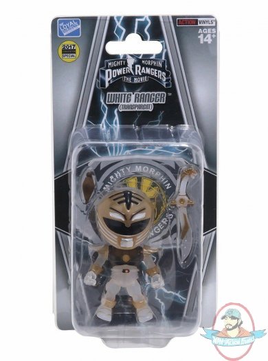 The Loyal Subjects SDCC 2017 Exclusive Power Rangers Transparent White Ranger PR 
