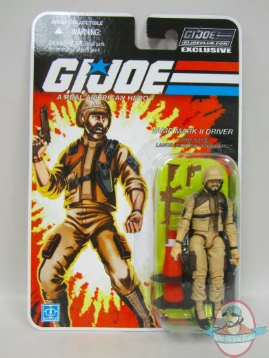 G.i. Joe Collectors 8.0 Club Vamp Mark II Driver Figure by Hasbro