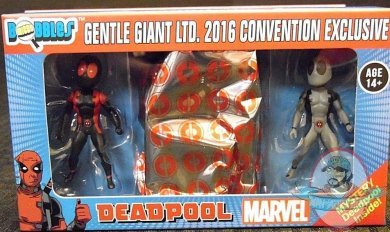 SDCC Marvel Deadpool Set of 3 BobbleHead Gentle Giant