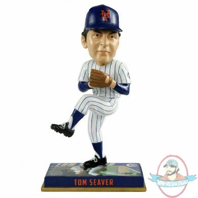 MLB Tom Seaver National Baseball Hall of Fame Bobble Head Forever 