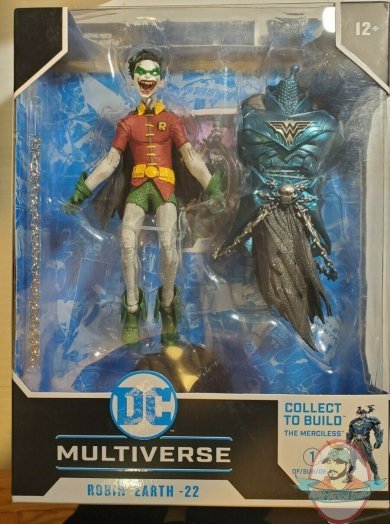 Dc Collector Build-A 7 inch Figure Metal Robin Crow McFarlane