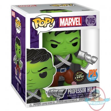 Pop! Super Marvel Heroes Professor Hulk PX Chase GID 6 inch #705 Funko