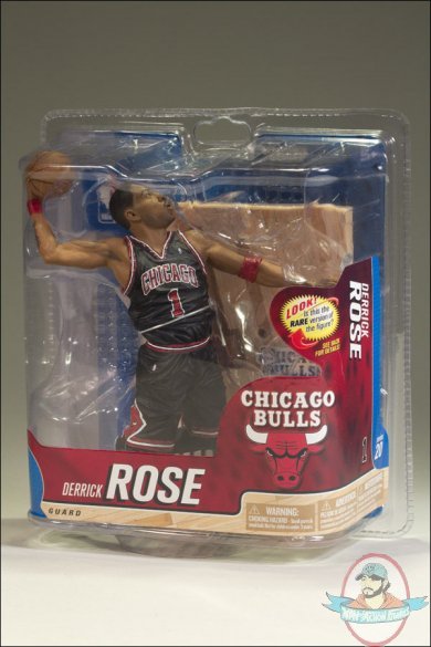 Derrick Rose Chicago Bulls McFarlane NBA 20 Bronze Chase Figure New 