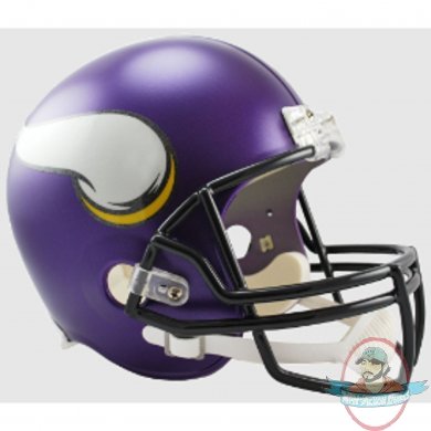 Minnesota Vikings Full Size Replica Football Helmet Matte Purple