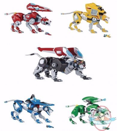 Voltron Legendary Defender Set of 5 by Playmates