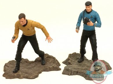 Star Trek Select Captain Kirk & Mr. Spock Figure Tru Diamond Select 