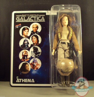 Battlestar Galactica LT Athena 8 inch Action Figure Bif Bang Pow!