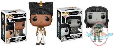 Pop! Movies The Mummy Set of 2 Vinyl Figures Funko