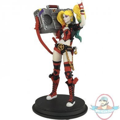 SDCC 2017 Exclusive DC REBIRTH HARLEY QUINN BOOMBOX PX STATUE