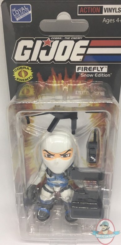 The Loyal Subjects G.I Joe Firefly Snow Edition Figure