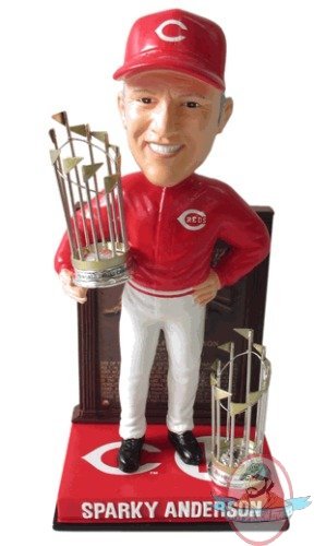 Sparky Anderson Cincinnati Reds 2X Champ Trophy Hall of Fame