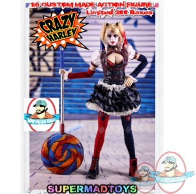 1/6 Scale Dc Custom Made Action Figure Crazy Harley 