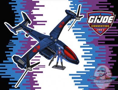 G.I Joe Collectors Club 2017 Exclusive Cobra Sky Serpent with Pilot 