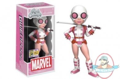 SDCC 2017 Rock Candy Marvel Gwenpool Vinyl Figure Funko      